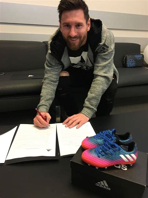 adidas contract with messi|adidas partnership with messi.